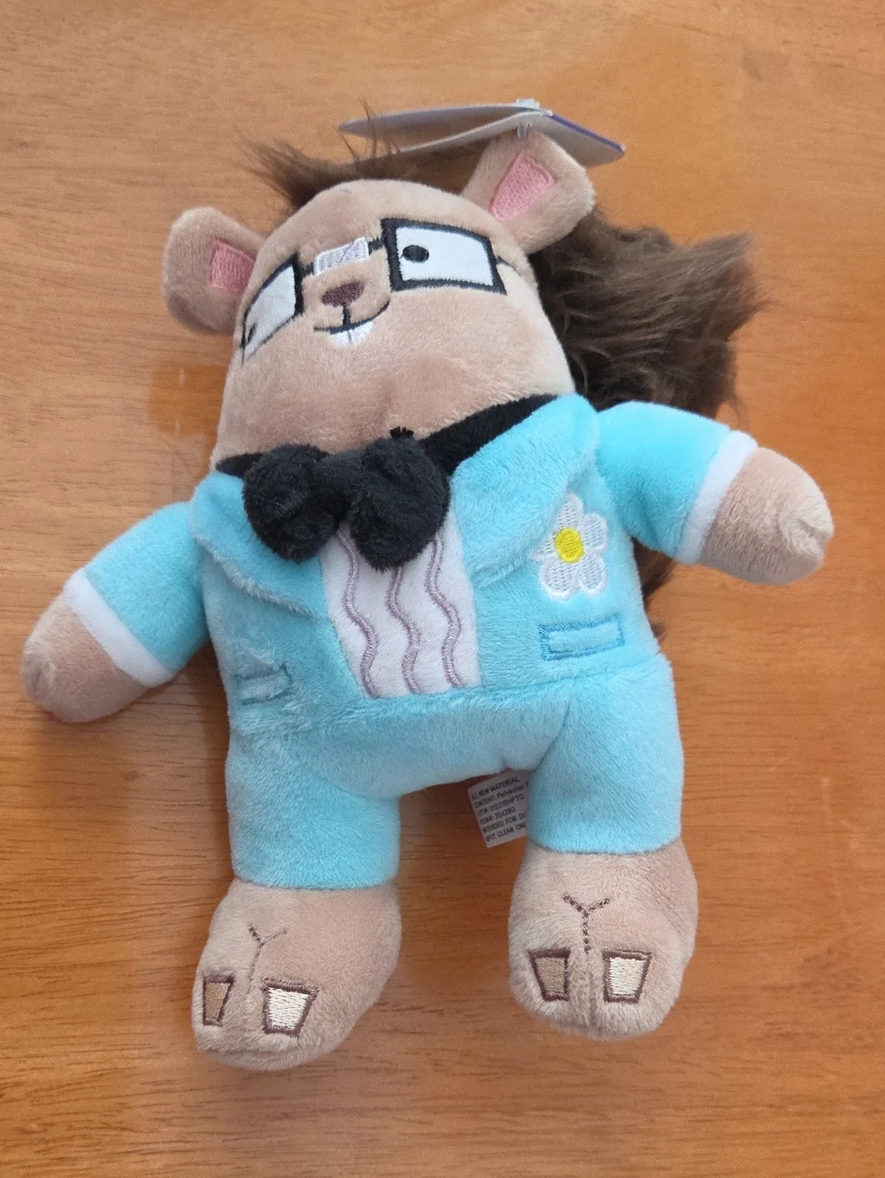 Bark Box GENE Gentleman Squeaker & Dog Plush NWT